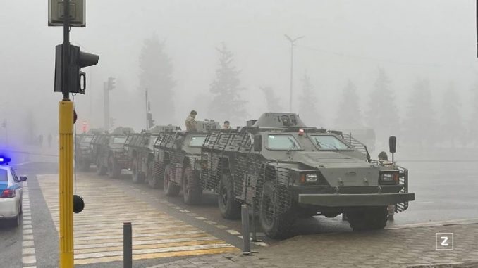 Алматыда арнайы операция өткізілуіне байланысты көшелер жабылды